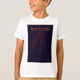 Camiseta Luvas Boxando Lutar Contra Presente do Ventilador 