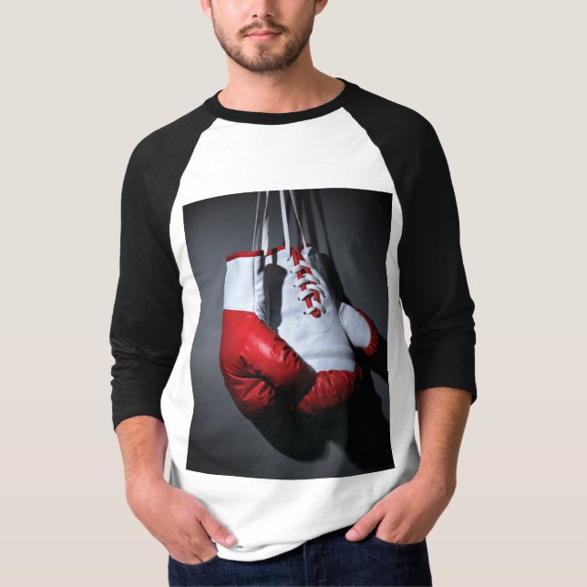 Camiseta Luvas de boxe (Frente)