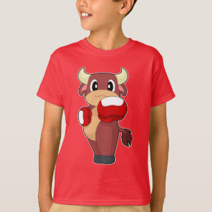 Camiseta Luvas de Boxe Bull Boxer