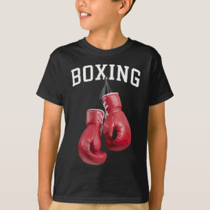 Camiseta Luvas de Boxe Destacadas Boxe Kickboxing Amante do