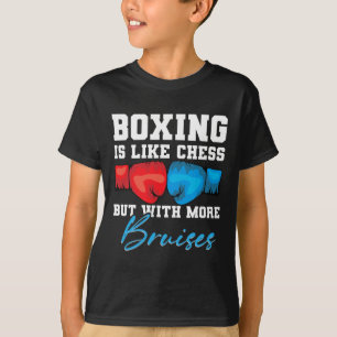 Camiseta Luvas de Boxe G de Kickboxing de Boxe Shadow Boxin