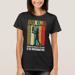 Camiseta Luvas de Boxe G de Kickboxing de Boxe Shadow Boxin
