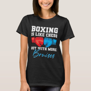 Camiseta Luvas de Boxe G de Kickboxing de Boxe Shadow Boxin