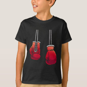Camiseta Luvas de Boxe Legais Para Homens Amantes da Luta