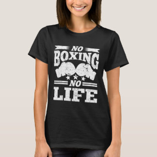 Camiseta Luvas de Boxe Sem Boxe Sem Vida Luvas de Boxe