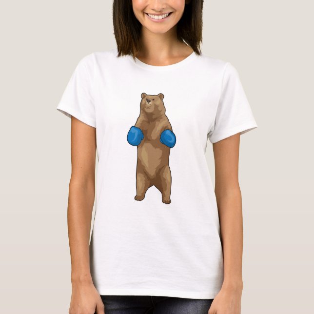 Camiseta Luvas de Boxer Bear Boxer (Frente)