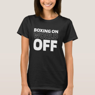Camiseta Luvas De Boxer - Boxing Para Lutar No Mundo Da