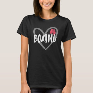 Camiseta Luvas de Boxing do Coração em Boxing