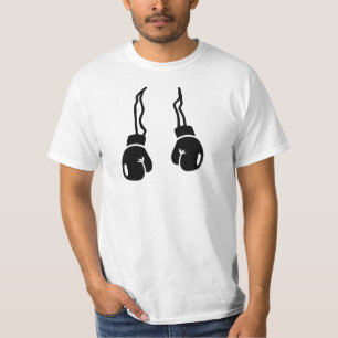 Camiseta Luvas de encaixotamento