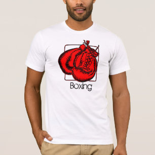 Camiseta Luvas de encaixotamento