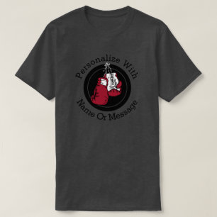 Camiseta Luvas de encaixotamento PERSONALIZADAS