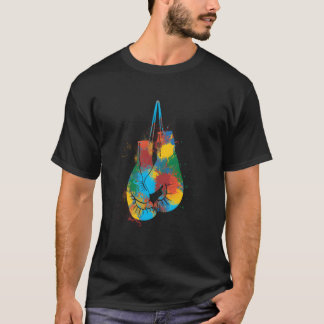 Camiseta Luvas de Esgrima de Boxe Esportes de Combate Boxer