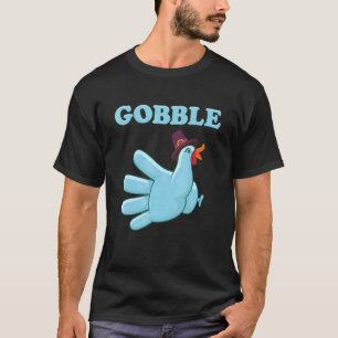 Camiseta Luvas de Gobble de Peru Enfermeira Médica RN ER Qu