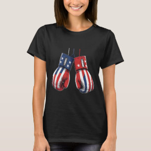 Camiseta Luvas de Treinamento Pesado de Kickboxing ou Boxe
