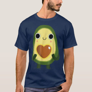 Camiseta Luvocado Cute Avocado Fruta Para Homens Mulheres C