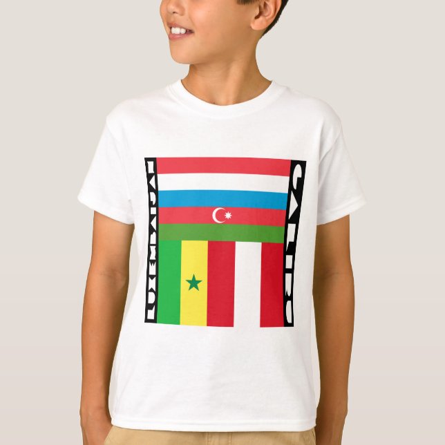 Camiseta Luxembaijan e Galiru (Frente)