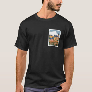 Camiseta Luxembourg City Travel Poster