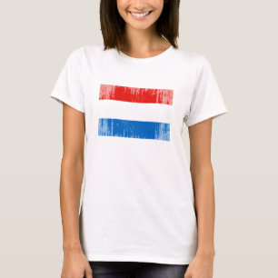 Camiseta Luxembourg embandeira