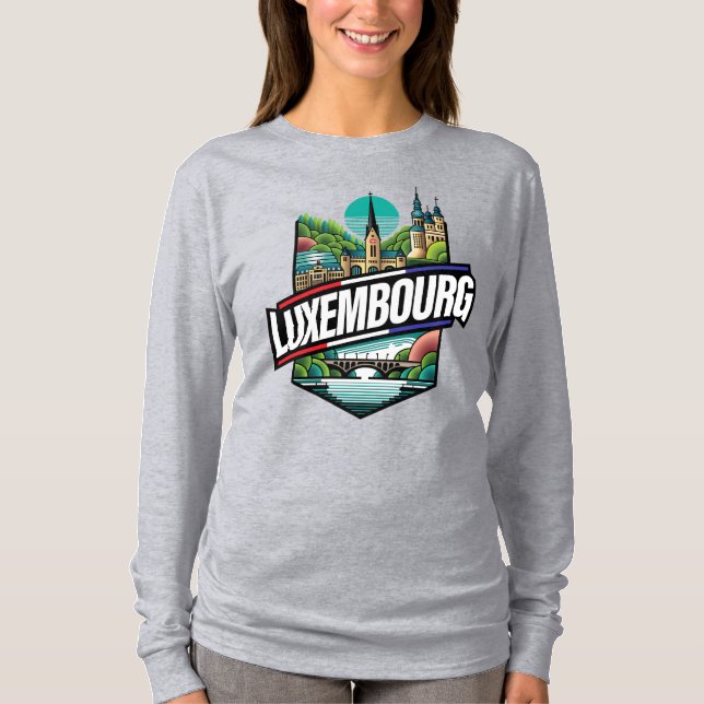 Camiseta Luxemburgo Europa (Frente)