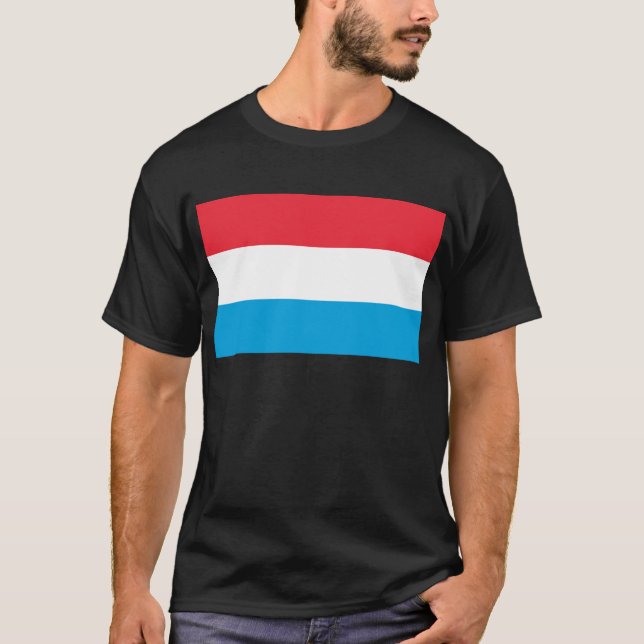 Camiseta Luxemburgo - Lëtzebuerg - Luxemburgo (Frente)