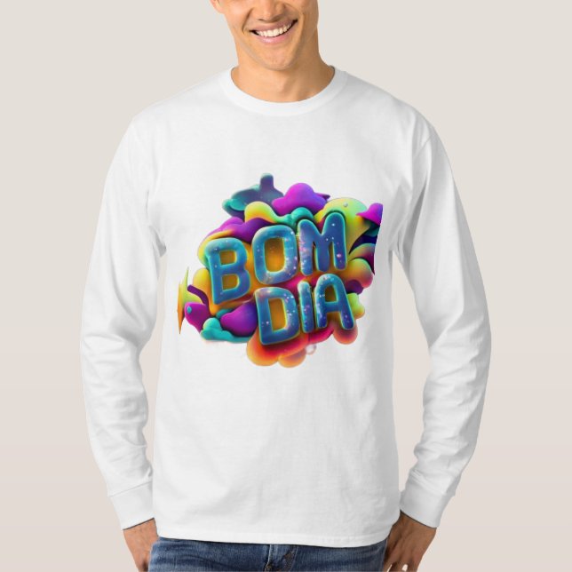 Camiseta Luxo do dia a dia: Vogue Voyage Basic Long Sleeve  (Frente)