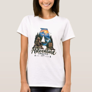 Camiseta Luxuosa Letra A Inicial Coroa Preta Dou