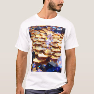 Camiseta Luxury Fantasy Gemstone Abstrato