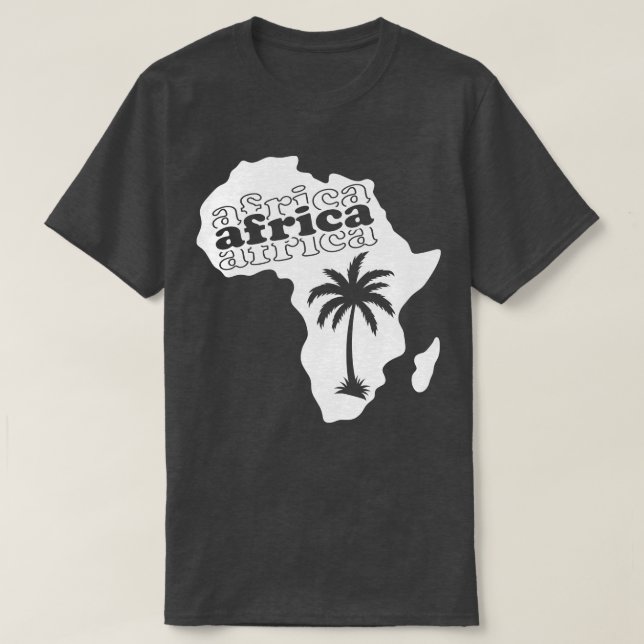 Camiseta Luz África (Frente do Design)