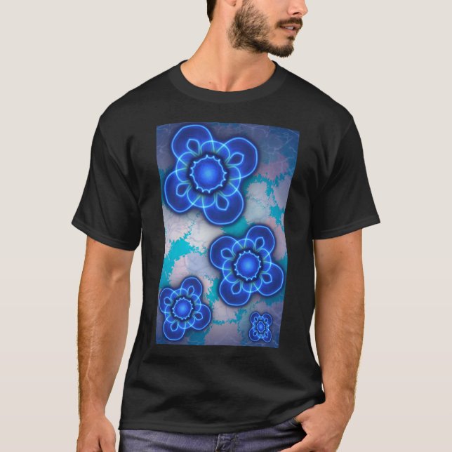 Camiseta Luz azul (Frente)