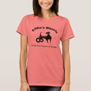 Camiseta Luz da campainha das mulheres das rodas de Eddie