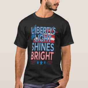 Camiseta Luz da Liberdade brilha