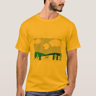Camiseta Luz da Lua de Inverno.