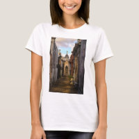 Luz da noite no cemitério de Recoleta