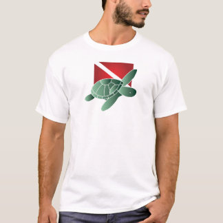 Camiseta Luz de Bandeira de Tartaruga