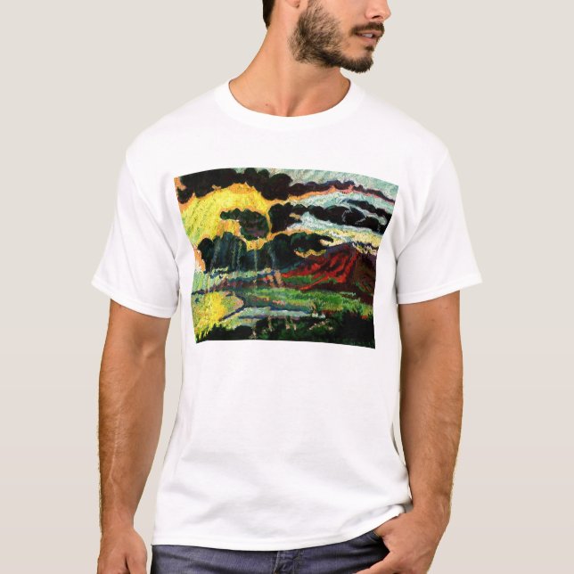 Camiseta Luz de brilho (Frente)