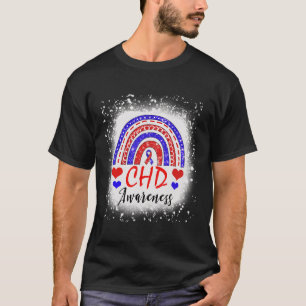Camiseta Luz de Consciência do Defeito Cardíaco Congênito d
