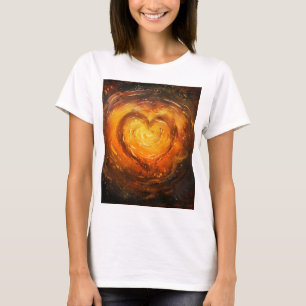 Camiseta Luz de dentro — Design de magia cardíaca