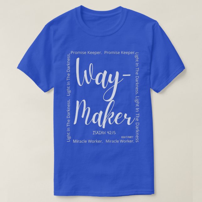 CAMISETA LUZ DE FIO NA ESCURIDÃO MIN (Frente do Design)