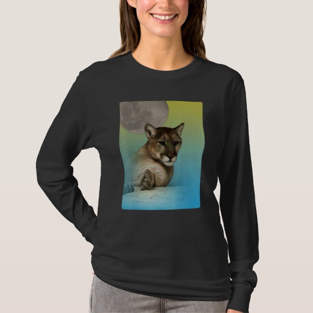 Camiseta Luz de Leão de Montanha (Frente)