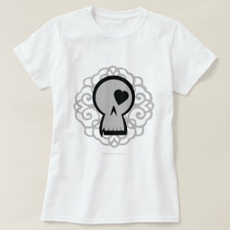 Camiseta Luz de logotipo celta do crânio do teste padrão