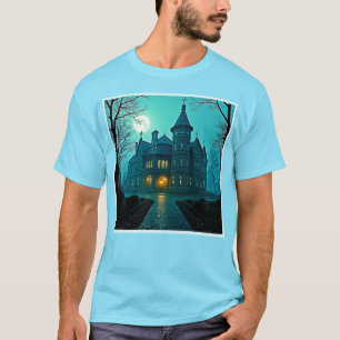 Camiseta Luz de Lua da Mansão Vitoriana Eerie