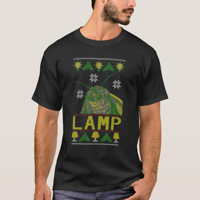 Camiseta Luz de Memória da Luz de Natal Feia (Frente)
