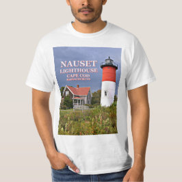 Camiseta Luz de Nauset, Cape Cod, farol de Massachusetts
