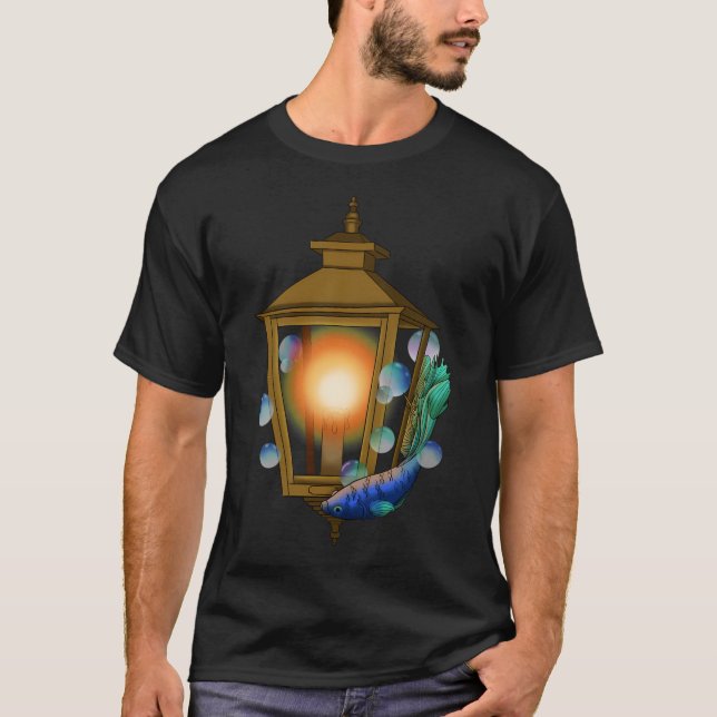Camiseta Luz de peixe (Frente)
