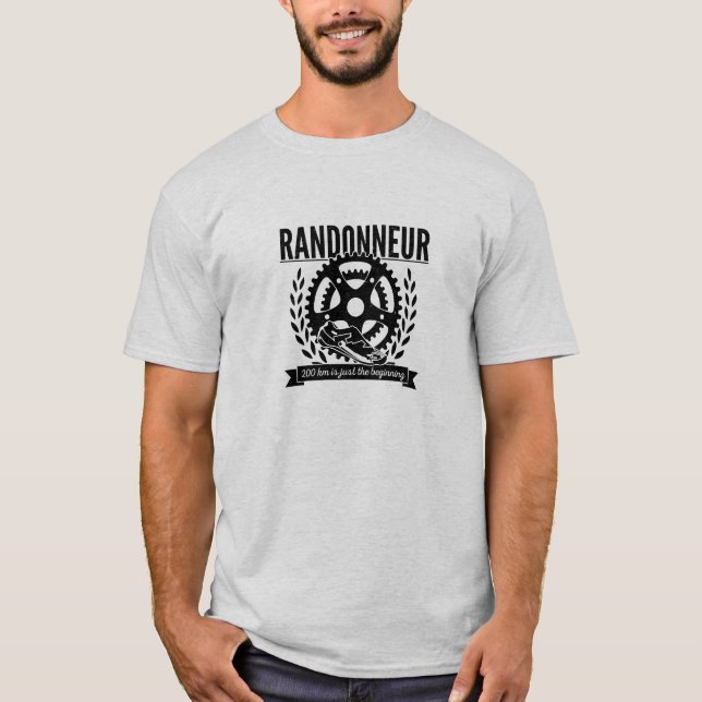 Camiseta Luz de Randonneur (Frente)