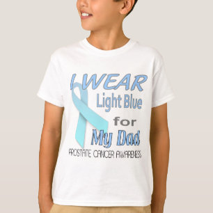 Camiseta Luz do cancro da próstata - logotipo da