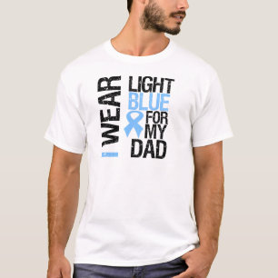 Camiseta Luz do cancro da próstata - pai da fita azul