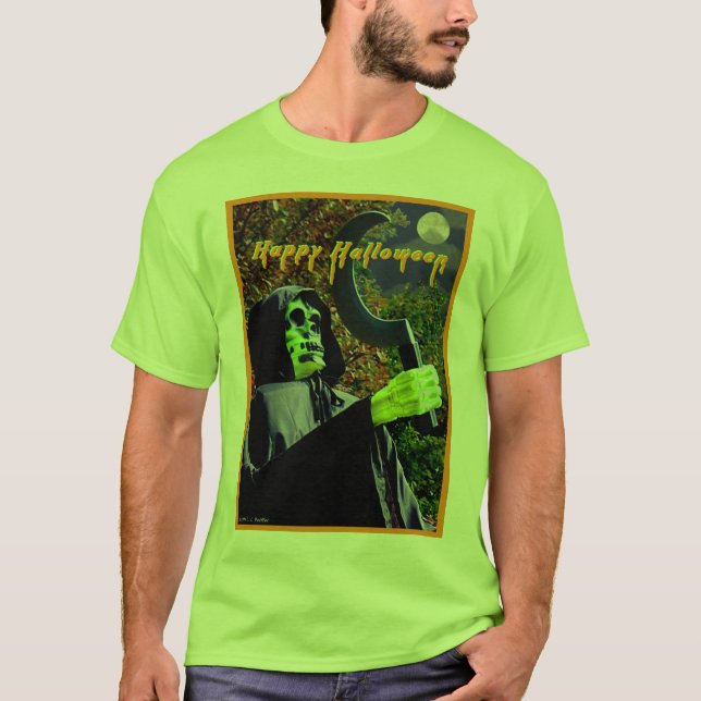 Camiseta Luz do "Dia das Bruxas" (Frente)