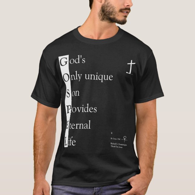 Camiseta Luz do evangelho (Frente)