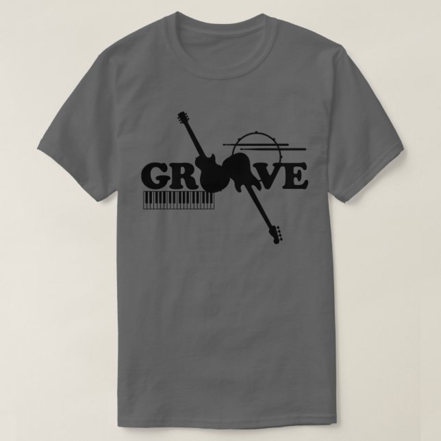 Camiseta Luz do Groove (Frente do Design)
